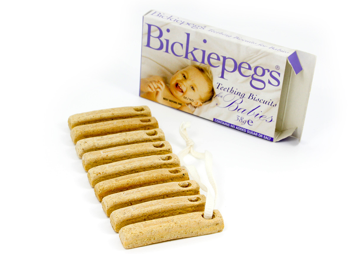 Bickiepegs Natural Teething Biscuits until 2015