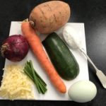  Sweet potato Croquette ingredients